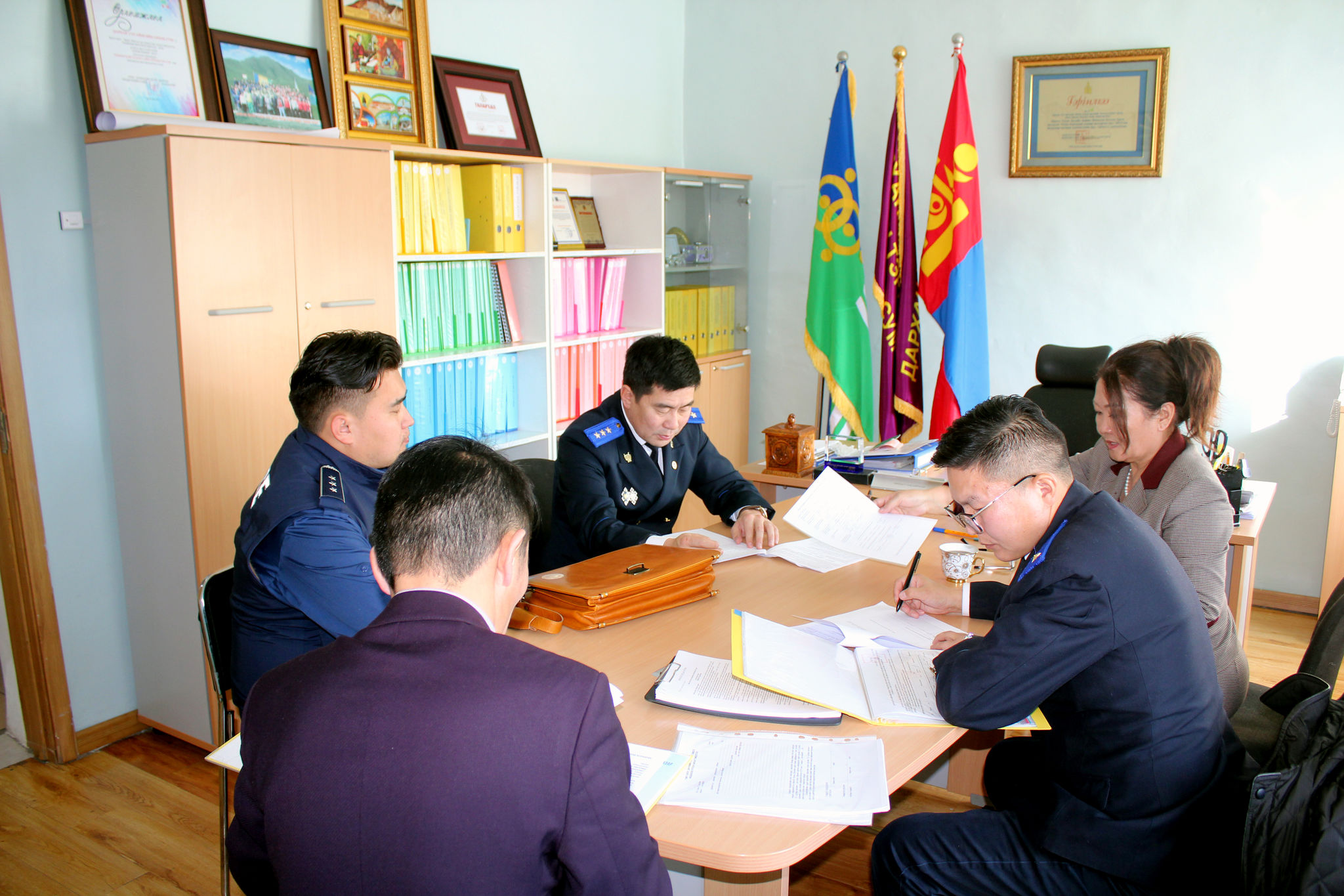 ДАРХАН-УУЛ АЙМГИЙН ОРХОН СУМЫН ИРГЭД ГЭМТ ХЭРГЭЭС УРЬДЧИЛАН СЭРГИЙЛЭХ СУРГАЛТАНД ХАМРАГДАВ